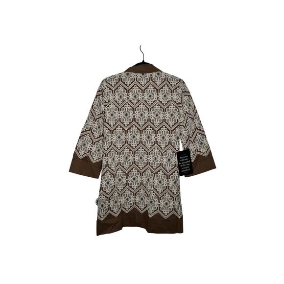 Tuckernuck Mocha Mousse Lace Collier Dress Sz XS - Picture 5 of 5